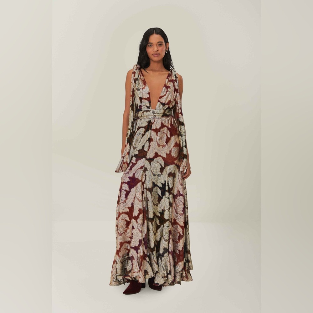 FARM Rio Chic Multicolor Maxi Dress
